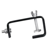 EUROLITE TH-51S Gancio da Teatro Nero per Proiettori LED e Effetti Luce