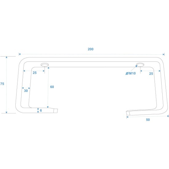 Gancio di Montaggio EUROLITE TCH-50/20 Argento per Tubi 45-50mm, Capacità 30kg