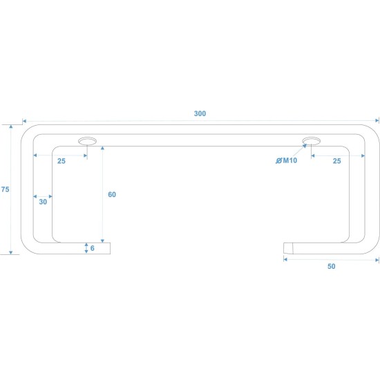 EUROLITE C-Clamp TCH-50/30 Silver per Montaggio su Tubi 50mm, Carico Massimo 30kg