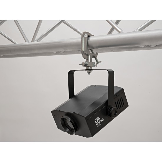 Gancio da Teatro EUROLITE TH-90 Argento per Proiettori e Effetti Luce