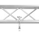 Gancio Slim Eurolite TH-220 Quick-Lock Argento per Truss 290 mm