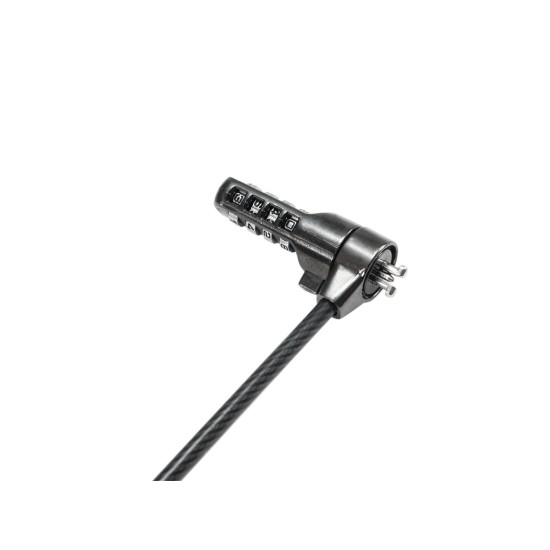 EUROLITE KG-180Z: Lucchetto a Cavo di Sicurezza con Combinazione a 4 Cifre