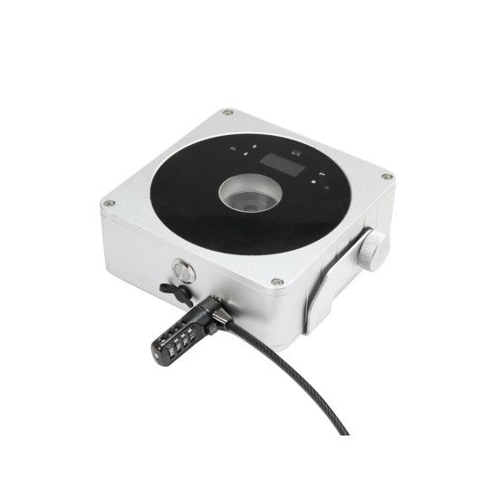 EUROLITE KG-180Z: Lucchetto a Cavo di Sicurezza con Combinazione a 4 Cifre