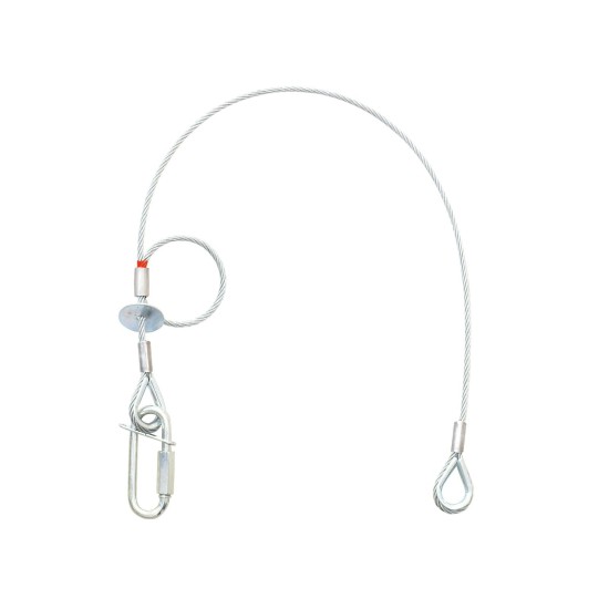 Corda di Sicurezza SAVEKING Argento 4x600 - Certificata per Carichi fino a 40kg