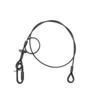 SAVEKING Corda di Sicurezza Nera 4x1000 con Smorzamento e Redance - 40 kg