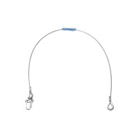 Corda di Sicurezza EUROLITE UNV-35FB 6x1000mm per Carichi fino a 35kg, Argento