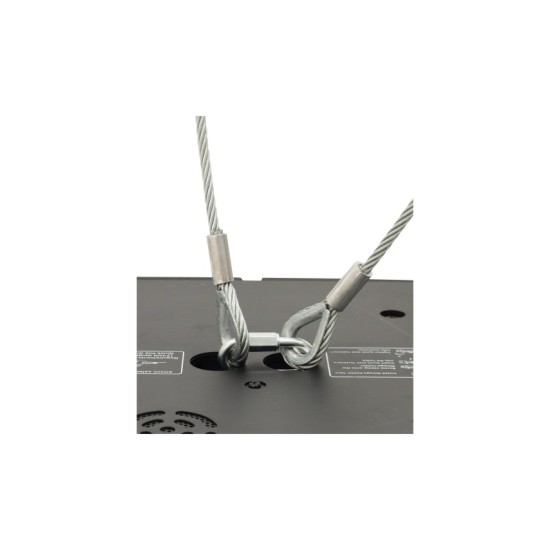 Steel rope 600x3mm argento with thimbles Steel rope 600x3mm argento with thimbles