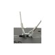 Steel rope 600x3mm argento with thimbles Steel rope 600x3mm argento with thimbles