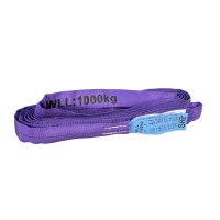Imbracatura Rotonda in Poliestere 3 m, 1000kg, EN 1492-2, Viola - SHZ