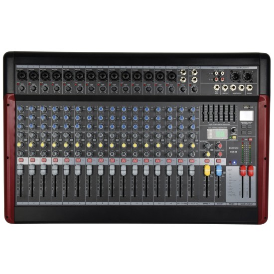 CSX-18 Live Mixer con USB e Bluetooth Player e Processore di effetti DSP