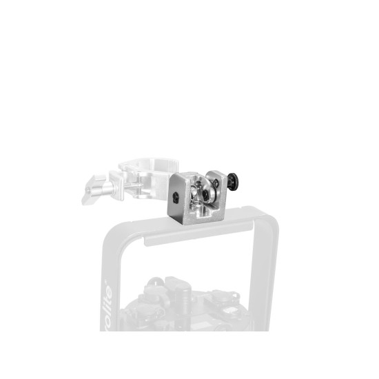 Supporto Pieghevole EUROLITE KH-1 Argento per Morsetti e Ganci da Traverse