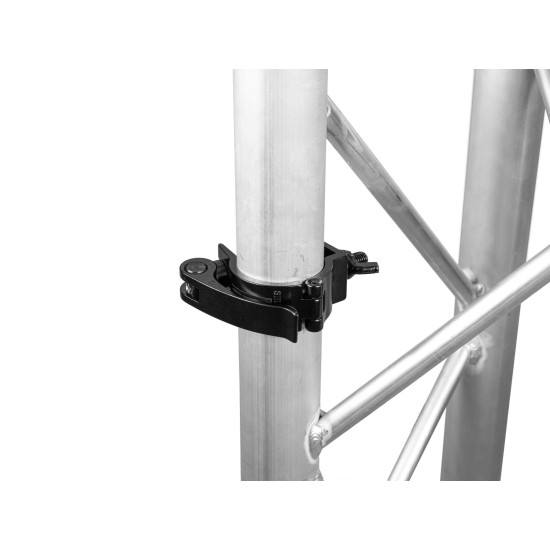 Morsetto Nero EUROLITE TPC-10QCB: Fissaggio Sicuro per Luci da Palco