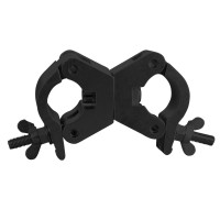 Morsetto Mobile Nero EUROLITE TPC-35S per Illuminazione Professionale - Carico 500 kg