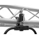 EUROLITE TPTV-1 Morsetto Nero per Proiettore LED e Luci da Palco, Carico Massimo 250 kg