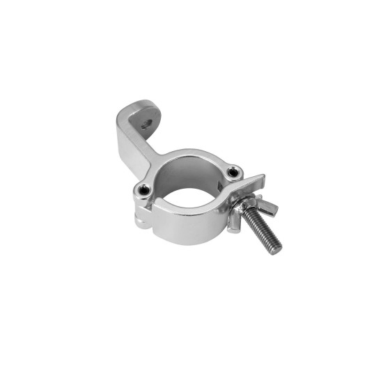 EUROLITE DEC-90 Morsetto Argento per Montaggi Professionali su Tubo 35mm - Filettatura M8