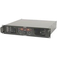 Amplificatore audio stereo finale di potenza 2 x 1400W 2 Ohm montabile a rack PLX2800