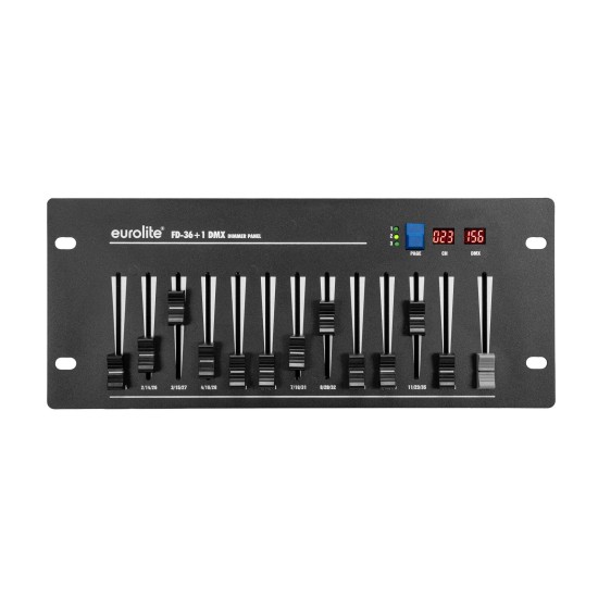 EUROLITE FD-36+1: Controller DMX 36 Canali con Master Fader per Effetti Luce