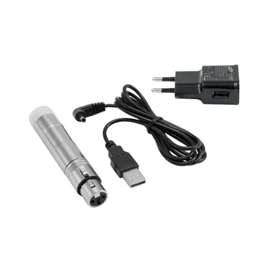 EUROLITE AKKU Ricevitore Radio DMX Wireless a Batteria 2,4 GHz | QuickDMX per Illuminazione Scenografica