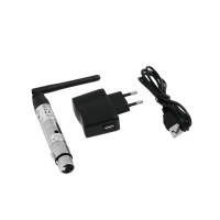 EUROLITE QuickDMX: Ricevitore Radio DMX 2.4 GHz per Illuminazione Professionale