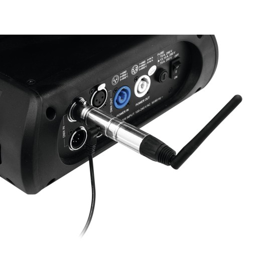 EUROLITE QuickDMX: Ricevitore Radio DMX 2.4 GHz per Illuminazione Professionale