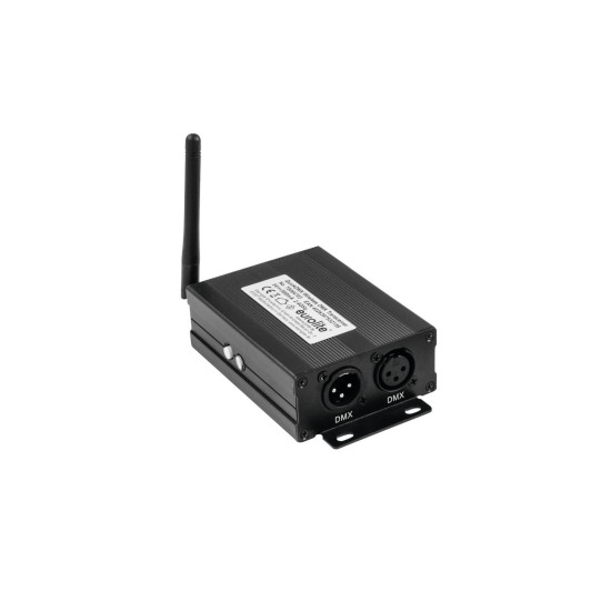 EUROLITE QuickDMX Trasmettitore/Ricevitore Wireless 2,4 GHz per Illuminazione Scenografica