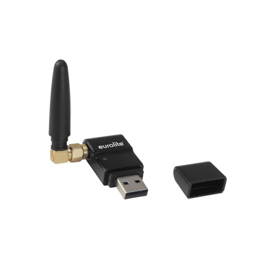 EUROLITE QuickDMX: Trasmettitore e Ricevitore DMX USB Wireless 2,4 GHz