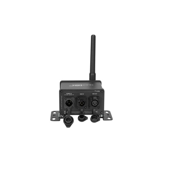 EUROLITE QuickDMX Trasmettitore/Ricevitore Radio per Esterni IP65