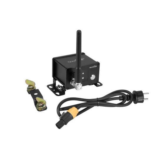 EUROLITE QuickDMX Trasmettitore/Ricevitore Radio per Esterni IP65