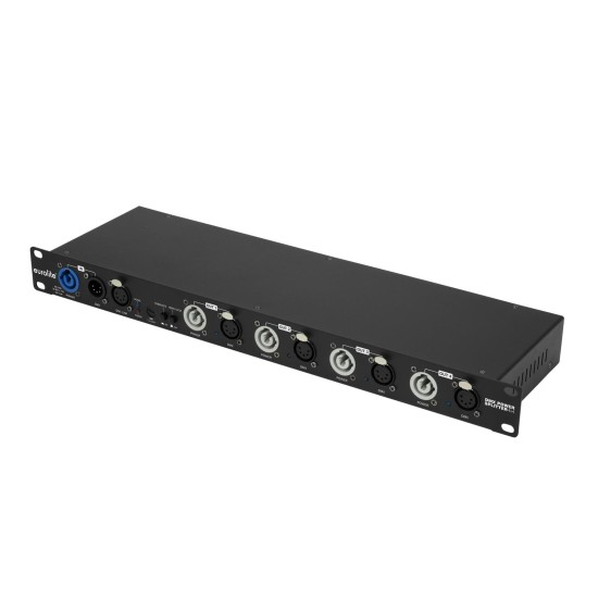 Splitter DMX RDM Power Eurolite 4x4 XLR 5 poli per Rack