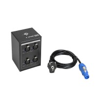 EUROLITE Splitter DMX a 4 Vie 3 Poli per Truss con XLR