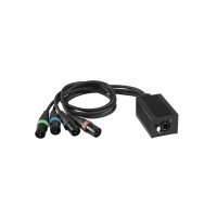 EUROLITE DNK-1: Adattatore DMX-RJ45 per Illuminazione Scenografica