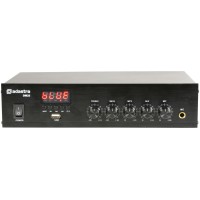  Amplificatore Mixer DM25 Serie DM 25W 100V con USB, FM e Bluetooth – Compatto per Impianti Audio Professionali