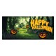 Banner di Halloween Foresta degli Spiriti 400x180 cm - Decorazione Spaventosa Europalms