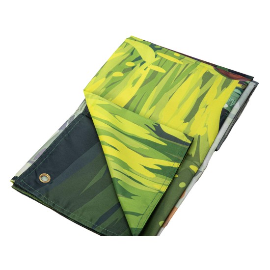 Banner Decorativo EUROPALMS Halloween Foresta degli Spiriti 300x90 cm - Decorazione Spaventosa per Eventi