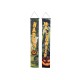 EUROPALMS Set 2 Banner Halloween Foresta degli Spiriti 30x180 cm per Eventi