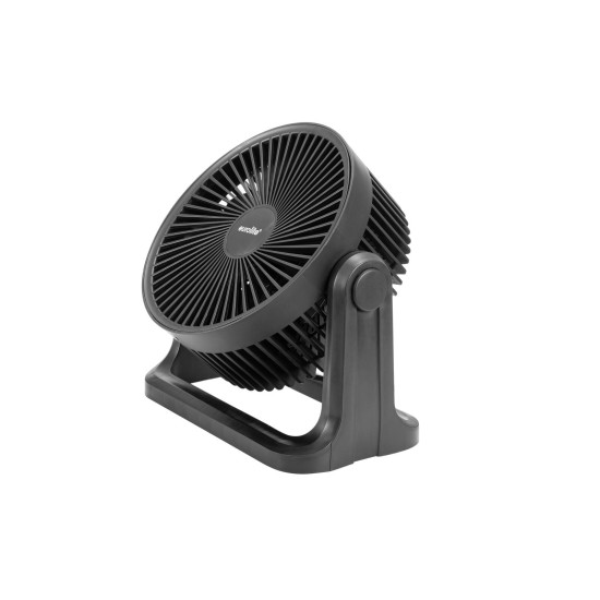 EUROLITE AKKU AF-10 Ventilatore Silenzioso Mini Ricaricabile da Tavolo con Velocità Regolabile