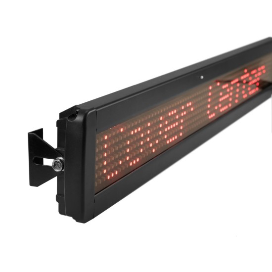 EUROLITE Insegna LED Scorrevole 7x80 USB LAN - Display Pubblicitario Programmabile