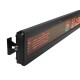 EUROLITE Insegna LED Scorrevole 7x80 USB LAN - Display Pubblicitario Programmabile