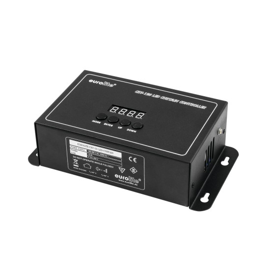 EUROLITE Controller CRT-120 per LED-Curtain: Effetti Luce DMX e Controllo Musicale