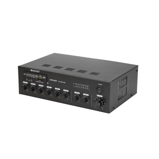 Amplificatore Mixer PA Omnitronic CPE-120P con Bluetooth e Controllo Remoto, 120W