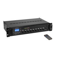 Amplificatore Mixer MA-60P PA Mixing Amplifier con lettore MP3, Bluetooth e telecomando