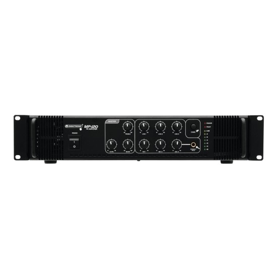 OMNITRONIC MP-120 PA Mixing Amplificatore - Potente Amplificatore Audio Professionale