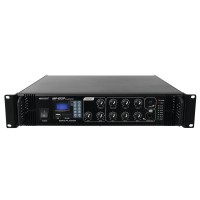 OMNITRONIC MP-120P Amplificatore Mixer ELA con 120 W RMS e Lettore Audio