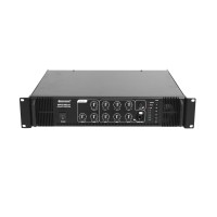 OMNITRONIC MPZ-180.6: Amplificatore Mixer ELA 6 Zone, 180W RMS per Installazioni Professionali