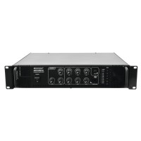 OMNITRONIC MPZ-250.6 Amplificatore Mixer 6 Zone, 250W RMS - Ideale per Installazioni Professionali