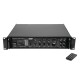 OMNITRONIC MPVZ-180.6P: Amplificatore Mixer ELA 6 Zone con Lettore Audio e Telecomando IR, 180W RMS