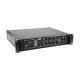 OMNITRONIC MPVZ-120.6P Amplificatore Mixer ELA Professionale 6 Zone con Telecomando IR - 120W RMS