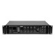OMNITRONIC MPVZ-250.6P: Amplificatore Mixer ELA 6 Zone con Lettore Audio e Telecomando IR - 250W RMS