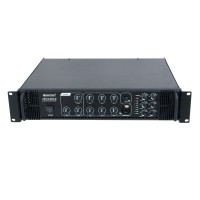 OMNITRONIC MPVZ-350.6 - Amplificatore Mixer ELA 6 Zone, 350W per Installazioni Professionali