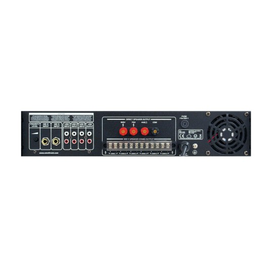 OMNITRONIC MPVZ-350.6 - Amplificatore Mixer ELA 6 Zone, 350W per Installazioni Professionali